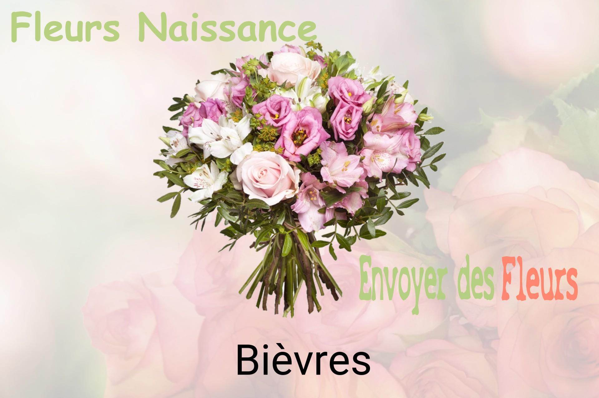Bouquet de fleurs de naissance livré à Bièvres