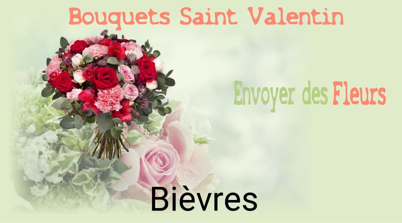 Roses de Saint-Valentin livrées à Bièvres